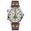 Ingersoll I02101 Mens Watch The Armstrong Automatic Stainless Steel Polished Dial White Strap Strap Color Brown Ingersoll I02101 Mens Watch The Armstrong Automatic Stainless Steel Polished Dial White Strap Strap Color Brown