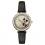 Disney Ingersoll ID00301 Ladies Watch The Disney Ingersoll Union Quartz Other Polished Dial Gold Strap Strap  Color  Black