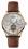Ingersoll 1892 I04603 Mens The Hawley Movement Automatic Case Stainless Steel Dial Silver Strap Leather Brown Matt