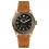 Ingersoll DISCOVERY I05001 Mens The Scovill Movement Automatic Case Other Dial black Strap Leather Tan Matt
