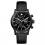 Ingersoll I01402 Mens Watch The Hatton Automatic Stainless Steel Polished Dial Black Strap Strap  Color  Black