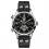 Ingersoll I02102 Mens Watch The Armstrong Automatic Stainless Steel Polished Dial Black Strap Strap  Color  Black
